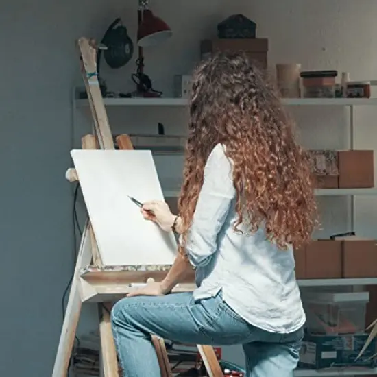 12 Pack Canvas Panels 8 x 10 inch - 100% Cotton Artist Blank Canvas Board for Painting, Pre-gessoed, Primed, Acid-Free Blank Canvas, Perfect for Acrylic and Oil Painting {4}