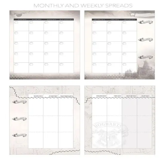Harry Potter Weekly Undated Planner Set {3}