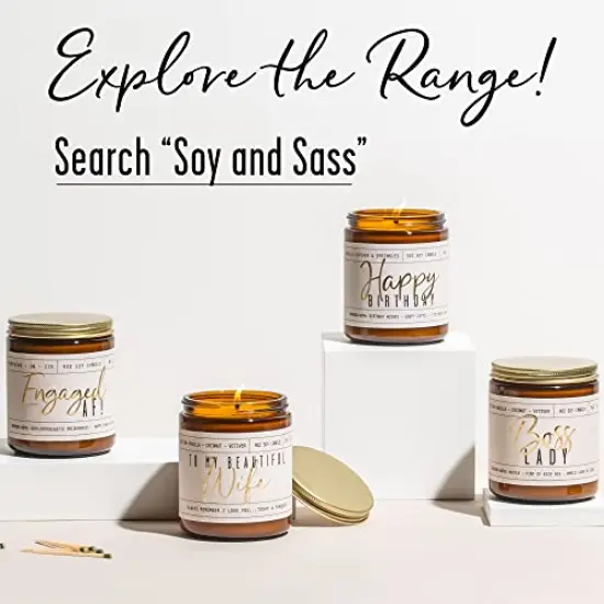 Wedding Gifts for Couples 2023, Mr and Mrs Gifts - 'Mr & Mrs Est. 2023' Candle, w/Champagne on Ice I Unique Newlywed Wedding Gifts for Couple I Wedding Shower Gifts Bride & Groom I 50Hr Burn,USA Made {3}