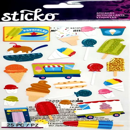 Sticko Ice Cream Truck Stickers {1}