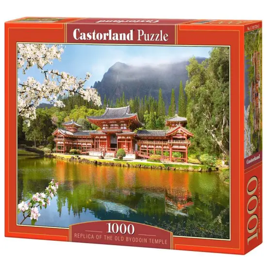 1000 Piece Jigsaw Puzzle, Replica of the Old Byodi-on Temple, Memorial Park Kahaluu, O'ahu, Hawaii, Adult puzzle, CastorlandC-101726-2 {1}