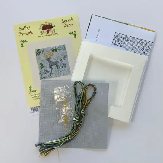 Scandi Deer Kit XMAS62 Counted Cross Stitch Kit {2}