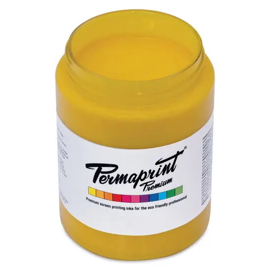 Permaprint Premium Screen Ink - Process Yellow, 300 ml {1}
