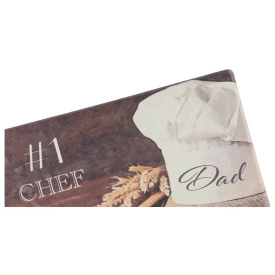 Anti-fatigue Kitchen Mat ''#1 Chef'' - 2 Sizes! {3}