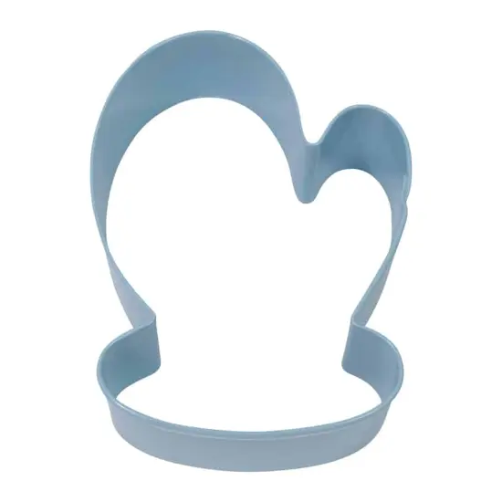 Mitten Cookie Cutter (Blue, 3.5") {1}
