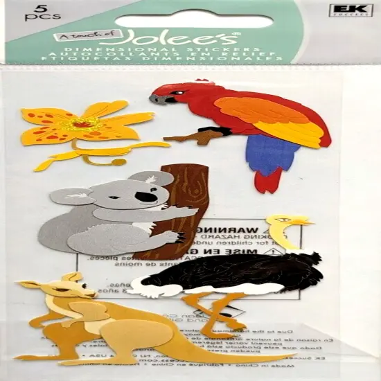 Jolee's Boutique Australian Animals Dimensional Stickers {1}