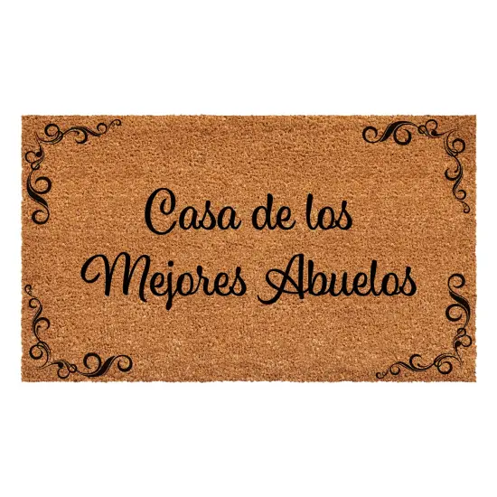 Casa de los mejores Abuelos Doormat {1}