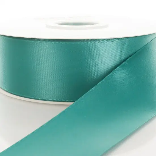 7/8" Double Faced Satin Ribbon Jade {1}