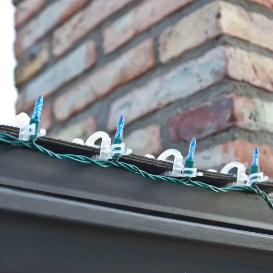 Simple Living Set of 150 Clear Max Pro Anywhere Christmas Light Clips {4}