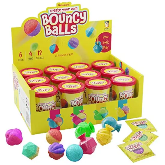 12 Individual Kits - Science Party Favors - Cool Birthday Parties Activities for Kids - Create 12 Balls - Fun DIY Arts and Crafts Bulk - Craft Projects Gifts {2}