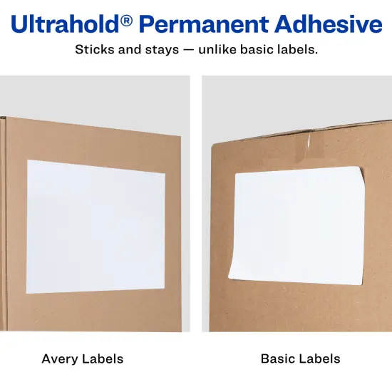 Avery TrueBlock Shipping Labels with Sure Feed, Permanent, 3-1/3" x 4", White, 2 Pack, 120 Labels Total (32134) {5}