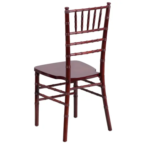 Emma and Oliver Wedding & Event Wood Chiavari Dining Chair Mahogany {4}