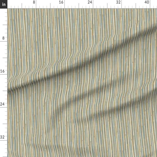 Various Fabrics by the Yard or Fat Quarter Muted Tan Blue Rustic Farmhouse Lines Neutral Abstract Natural Custom Printed Fabric by Spoonflower {1}