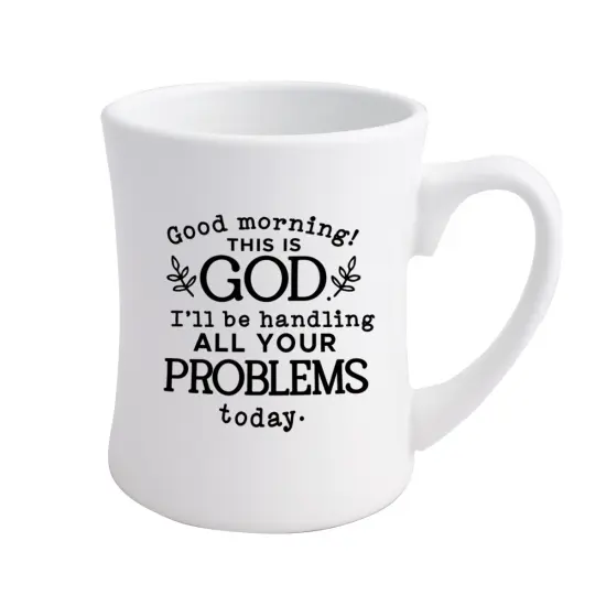 Good Morning! Designer Ceramic Mug - Holds 19 Oz {1}