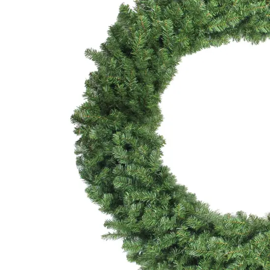 Northlight Artificial Canadian Pine Christmas Wreath - 48" - Unlit Green {3}