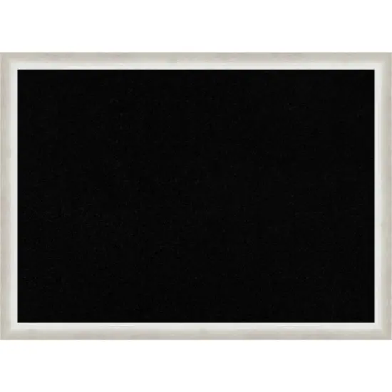 Two Tone Wood Framed Corkboard, Black Cork Two Tone Blue Copper {7}