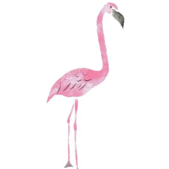 Small Flamingo Wall Stencil | 3065 by Designer Stencils | Animal & Nature Stencils | Reusable Art Craft Stencils for Painting on Walls, Canvas, Wood | Reusable Plastic Paint Stencil for Home Makeover | Easy to Use & Clean Art Stencil {2}