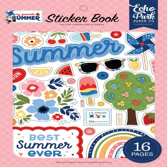 Echo Park Sticker Book-My Favorite Summer {1}