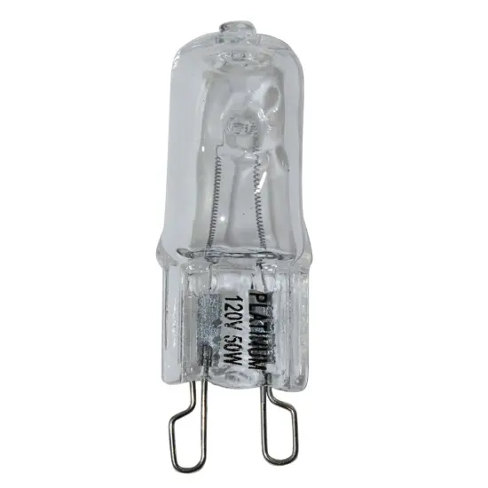 BulbAmerica 50W 120V G9 Bi-Pin Base Clear Halogen Bulb {1}