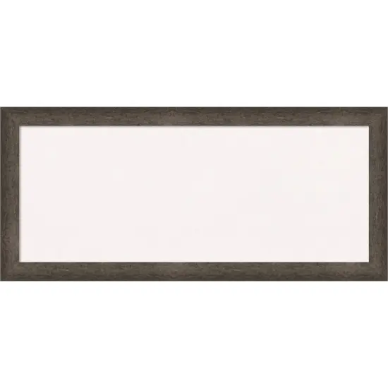 Dappled Narrow Wood Framed Corkboard, White Cork Light Bronze {1}
