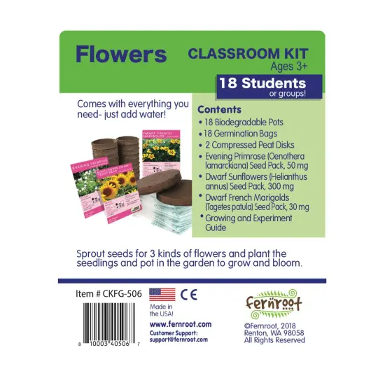 Silver Circle Growing Flowers Classroom Kit {3}