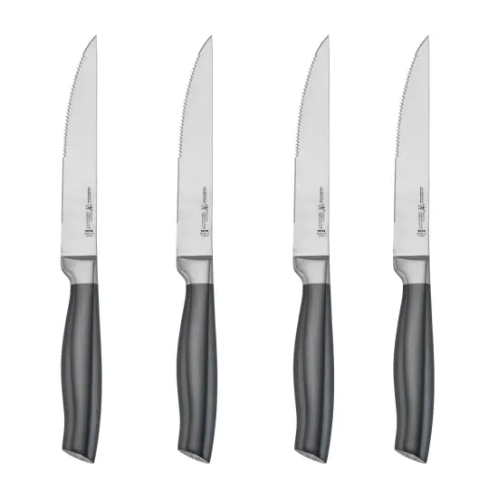 Henckels Graphite 4-pc Steak Knife Set, Stainless Steel {1}