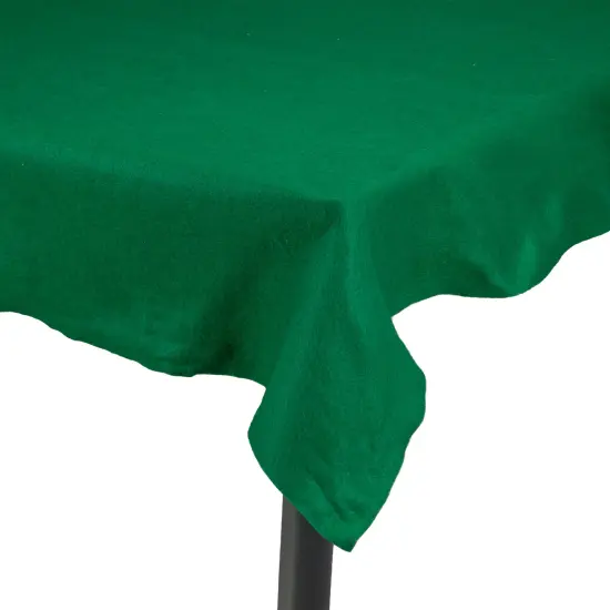 Northlight 35.5" x 94.5" Green Rectangular Table Drape {1}