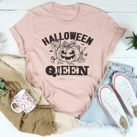 Women's Halloween Queen T-Shirt {1}