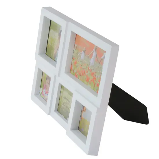 Northlight Multi-Sized Photo Collage Picture Frame - 11.5" - White {3}