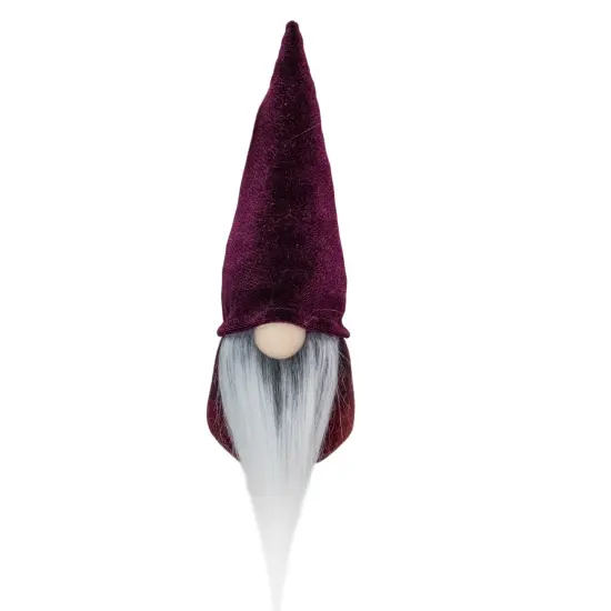 Northlight Standing Gnome Christmas Figure - 9" - Plum Purple {1}
