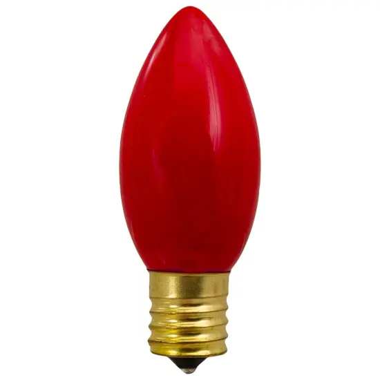 Northlight C9 Opaque Christmas Replacement Bulbs - Red - 4ct {3}