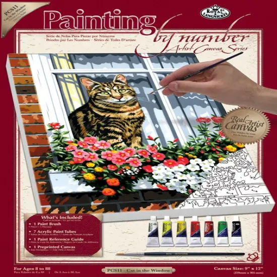 Royal Paint By Number Kit Artist Canvas Series 9"X12" {2}
