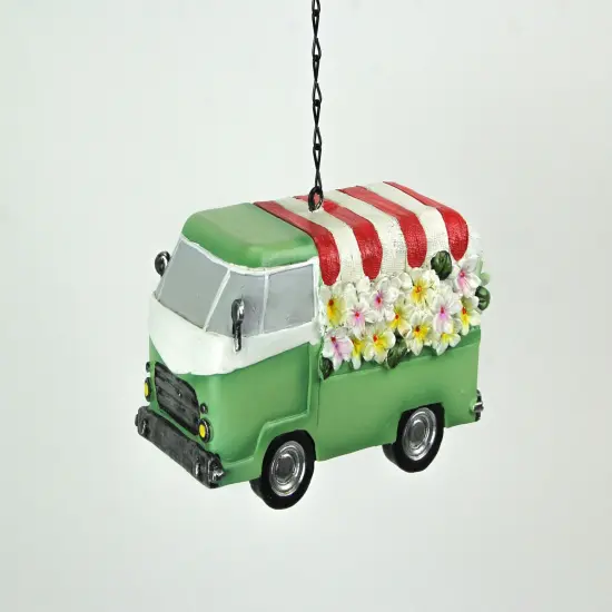 Rustic Country Flower Power Van Birdhouse for Small Birds {4}