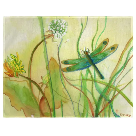 Betsy Drake Dragonfly Place Mat Set of 4 {1}