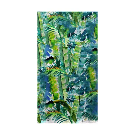 Betsy Drake Jungle Greens Beach Towel Multicolor {1}