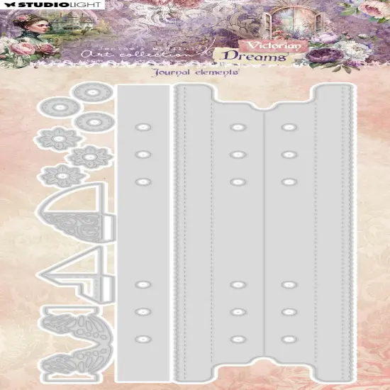 Studio Light Jenine's Mindful Art Cutting Die-Nr. 781, Journal Elements {1}