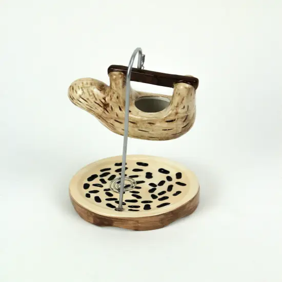 Ceramic Hanging Sloth Succulent Planter Photo Holder Mini Flower Plant Pot Stand {4}