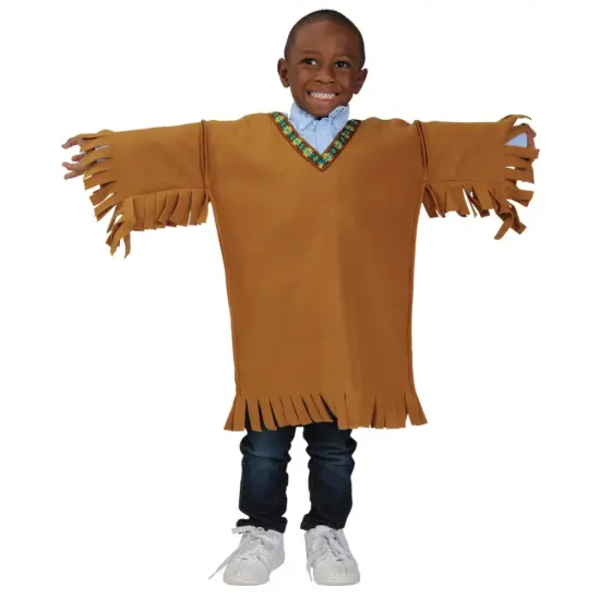 Kaplan Early Learning Company Festive Multiethnic Native American Boy Garment {1}