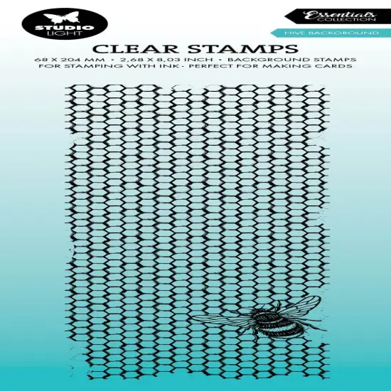 Studio Light Essentials Clear Stamps-Nr. 619, Hive Background {1}