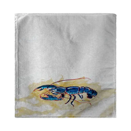 Betsy Drake Blue Lobster Beach Towel {1}