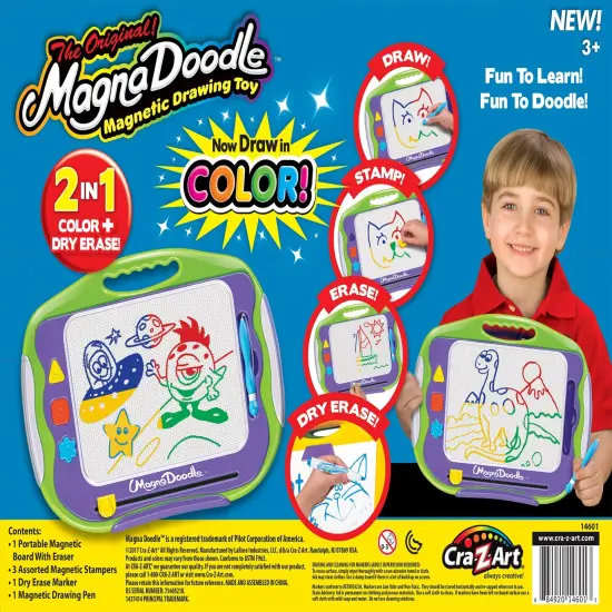 Cra-Z-Art MagnaDoodle Color Deluxe Magnetic Drawing Toy {4}