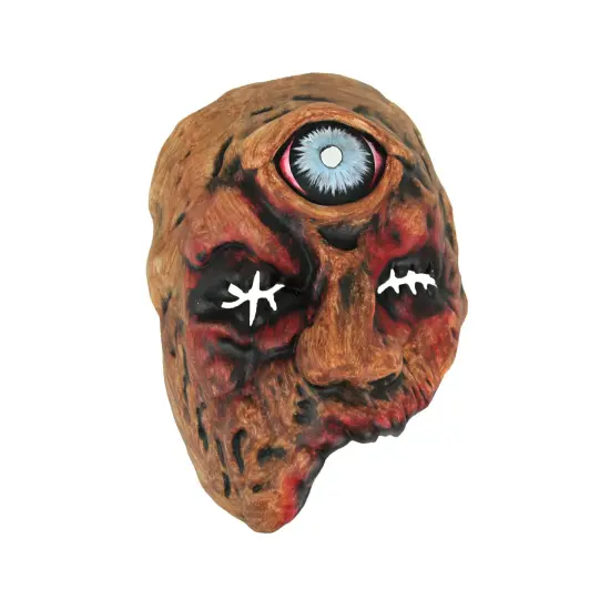 Ghoulish Cyclops Half Mask Creepy Zombie Horror Halloween Costume Head Accessory {1}