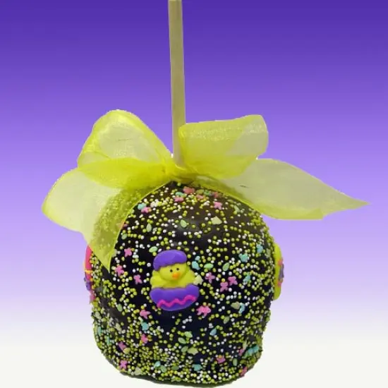 GBDS Easter Gift Basket - Giant Easter Chocolate & Caramel Apple {1}