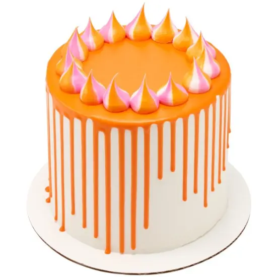 Orange Cake Drip {3}