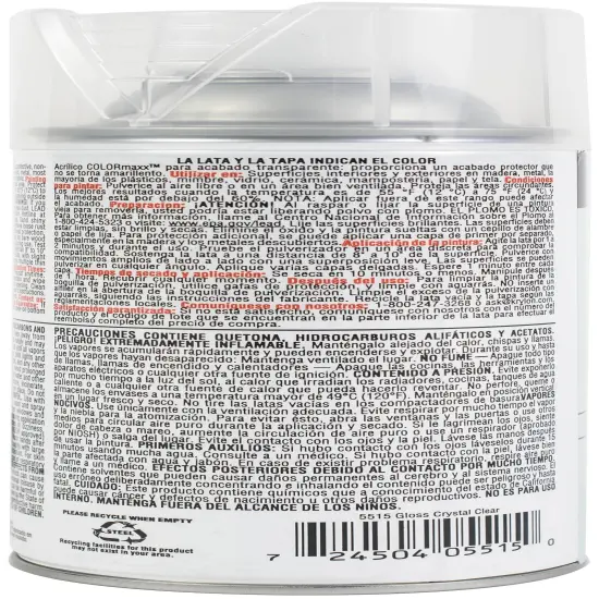 Krylon(R) COLORmaxx Interior/Exterior Aerosol Spray 11oz-Gloss Clear {2}