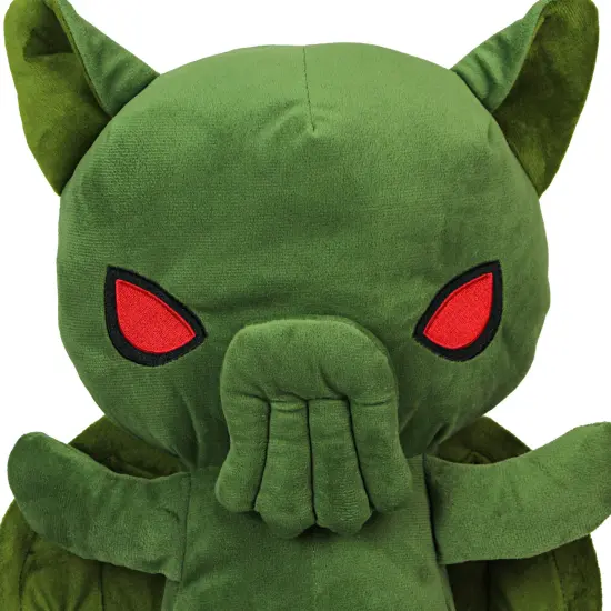 Creepy Cute Cthulhu Backpack Green Polyester Old One Fashion Day Bag {4}