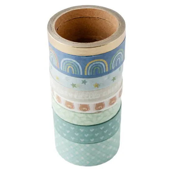American Crafts Hello Little Boy Washi Tape-8 Pieces {4}