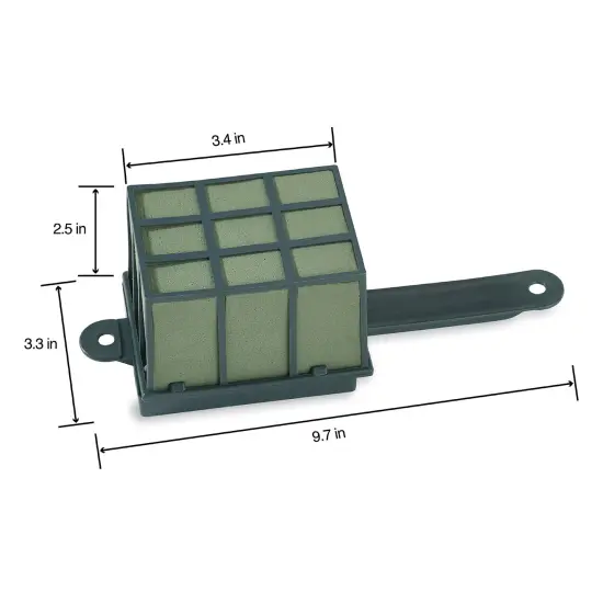 FloraCraft WetFoM Floral Cage Arranger-9.7"X3.4"X3.3" {2}