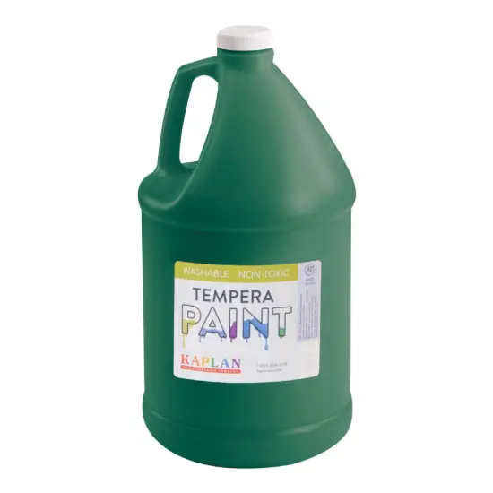 Kaplan Early Learning Company Kaplan Kolors Washable Tempera Paint Gallons - Set of 6 {7}