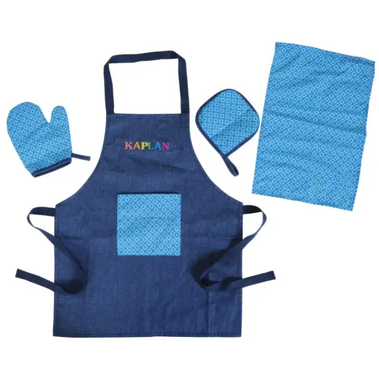 Kaplan Early Learning Company Lil' Cooks Chef Apron and Accessories Set {1}